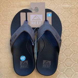 Reef Men's Cushion Spring 2.0 Flip Flop Sandals Comfort Beach Brown/Black Size 8